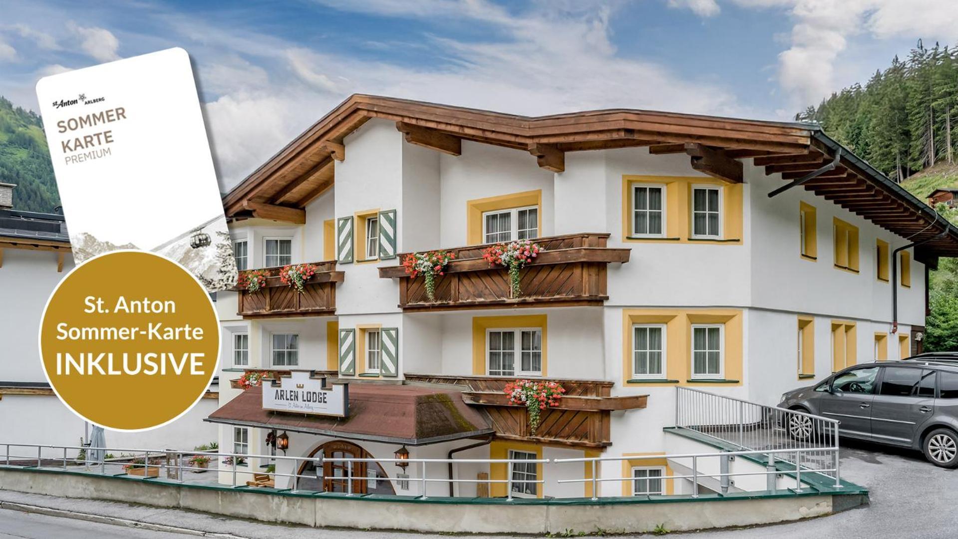 Arlen Lodge Hotel Inkl Premium Karte Im Sommer サンクト・アントン・アム・アールベルク エクステリア 写真